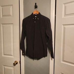 Frank & Oak Men's Charcoal Dress Shirt